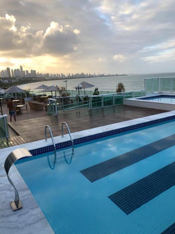 Blue Sunset Flats Beira Mar - Apt 217 Joao Pessoa Bagian luar foto